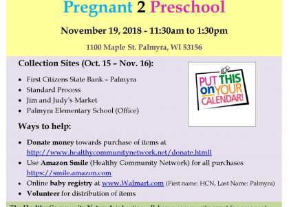 Pregnant 2 Preschool (P2P) Second Chances