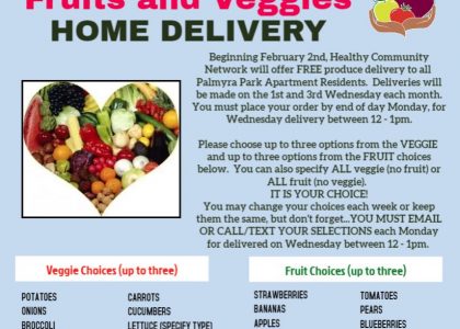 FREE Fresh Produce and Delivery