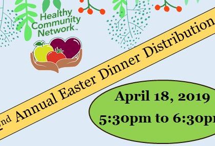 2nd Annual Easter Dinner Distribution