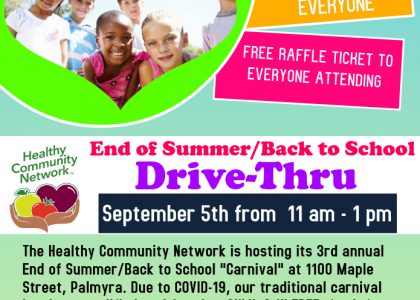 3rd Annual Back To School/End of Summer Carnival