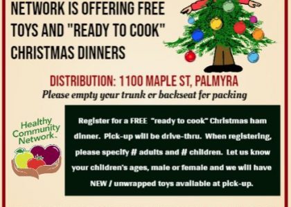 Christmas Dinner and Toy Distribution