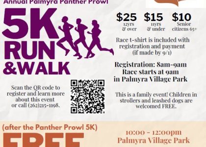 Palmyra Panther Prowl 5K and Family Fall Festival